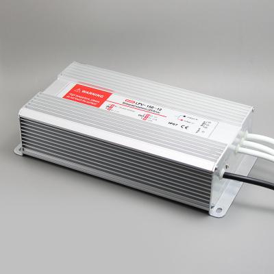 China 150W 12V 12.5A Single output IP67 waterproof power supply LPV-150-12 electronic LED driver for sale