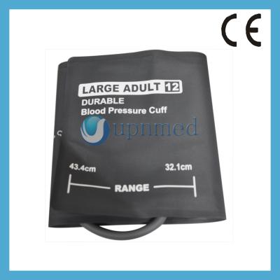 China No Bladder Large adult dual tube NIBP cuff for sale