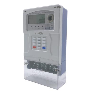 China 100A Prepayment Electricity Meter , 100A Energy Suppliers Prepayment Meters for sale