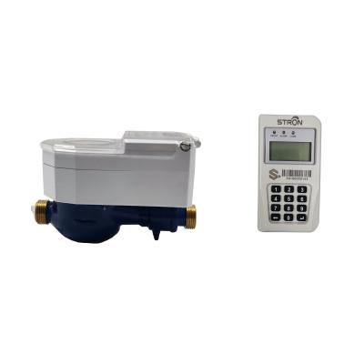 China IP68 DN15 Prepaid Water Meter , ISO14001 Water Watch Prepaid Meters for sale