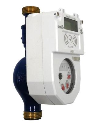 China IP68 Digital Smart Water Meter , DN15 Pay As You Go Water Meter for sale