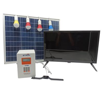 China 12V tragbares Solarhauptsystem, Sonnensystem 50W für Hauptstrom zu verkaufen