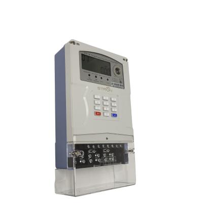 China Dreiphasenmeter des strom-400imp/KWh, Phase 100A Digital KWH Meter-3 zu verkaufen