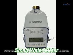 nb-iot communication smart water meter for communication automatic valve control