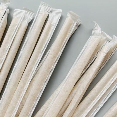 China Amazon Success Free Samples 2020 Disposable Sugarcane Straw Eco and Degradable Sugarcane Drinking Straws for sale