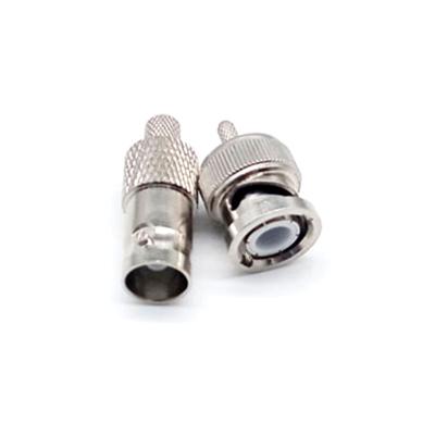 China Waterproof Electronic Equipment CCTV Compression BNC Connector For Coaxial Cable For Cameras for sale