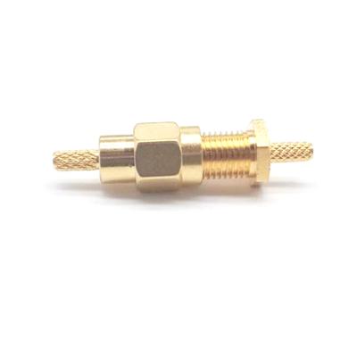 China RP-SMA Straight SMA Male To Female Adapter / N RF Coaxial Cable Connector for sale