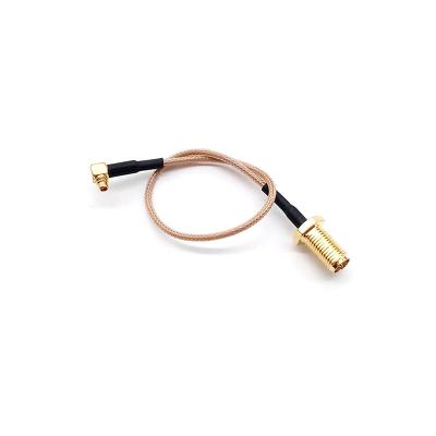 China Home Appliance Nickel Ipex To 1.13 SMA Female Pigtail Waterproof Semi Rigid RF Cable RF Cable for sale