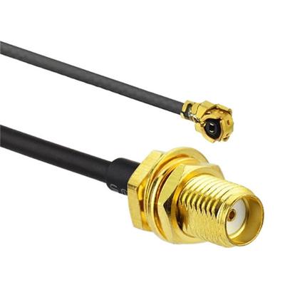 China Electronic products customized length sma to ipex RG316 rf antenna coaxial cable for sale