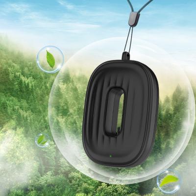 China 200mah PORTABLE Portable Air Purifier Collar Personal Portable Air Purifier and Car Air Vent Outlet Purifier for sale