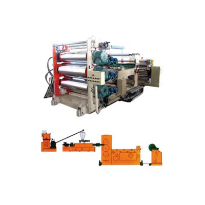 China Sheet PVC Plastic Sheet Calendering Extrusion Making Machine Line for sale