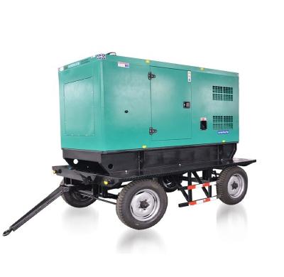 China LETON 20kVA Mobile Silent Type Diesel Generator In Stock LT-16 for sale