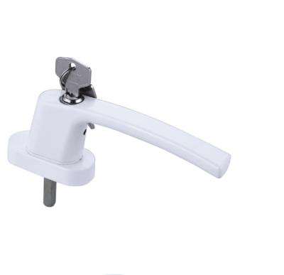 China Door Casement Window Handle With Key UPVC Round Handle 63.02008 for sale