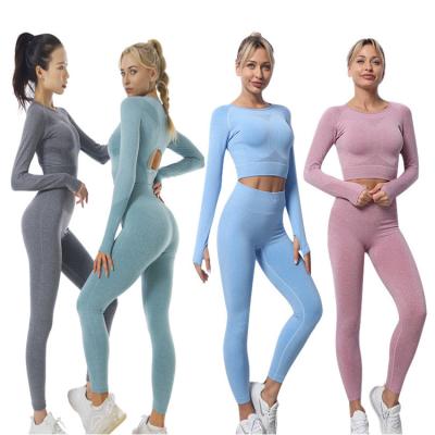 China Breathable Plus Size Yoga Set Fitness Sets Clothing Yoga Women Leggings Set Yoga 2021 for sale