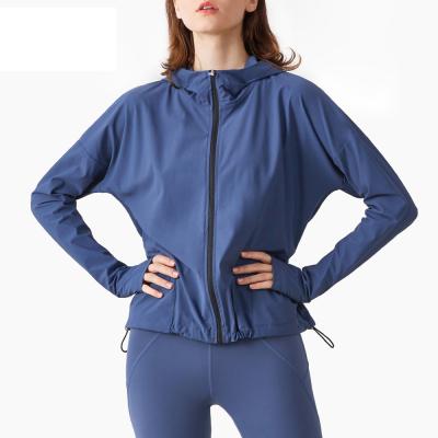 China 2021 New Breathable High Quality Fitness Gym Jacket Casual Zipper-Up Active Wear Pullover Hoodies for sale