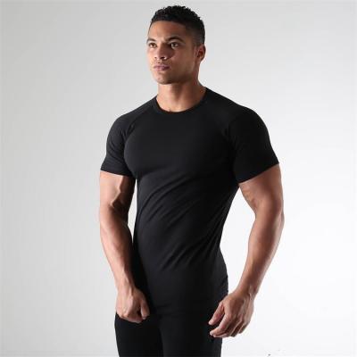 China Wholesale Compression Fitness Cool Dry Mens Workout Breathable T Shirts Anti-Static for sale