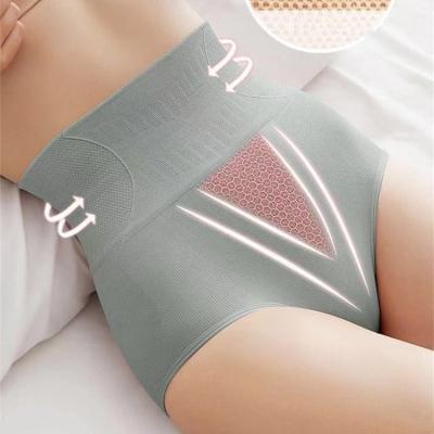 China Hot Selling Antibacterial Women's High Waist Seamless Underwear Burning Fat Diet Body Shaping Panties Panties for sale