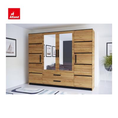 China Heritage Allandcabinets Heritage Style Solid Wood Stained Finish Wardrobes Design Wood Cabinets Cabiets Sets for sale