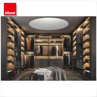 China (Other) Adjustable Modern Furniture Laminated Finished Closet Walk In Closet Wardrobes for sale