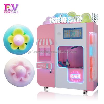 China MG320 Factory Direct Commercial Sourcing Pink Cotton Floss Candy Vending Machine for sale