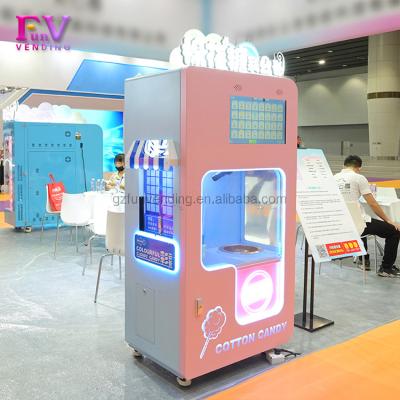 China Factory style commercial multi floss cotton candy vending machine automatic diy mini vending machine for sale