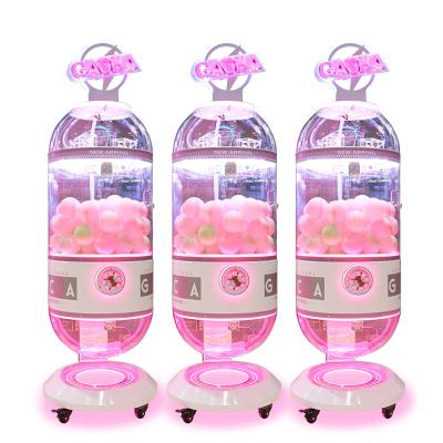 China No Screen Version Gacha Gashapon Tennis Candy Gumball Golf Ball Hanging Warehouse Professional Bouncy Capsule Toy Vending Machine for sale