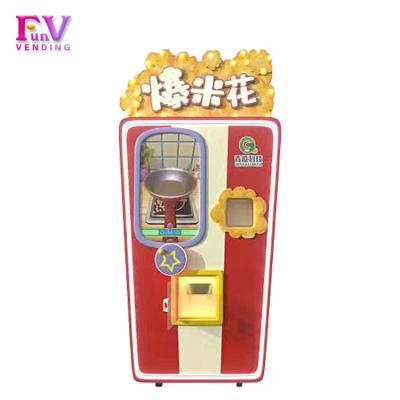 China Indoor temperature 0Â ° - 40Â ° Automatic Multi-flavor Coin Operated Popcorn Vending Machine for sale