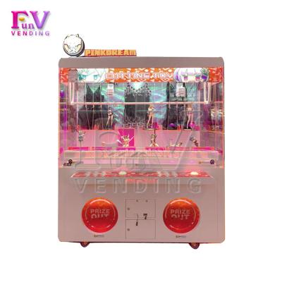 China Metals+Glass Coin Operated Challenge Rose Cutter Dream Mechanical Selling Game (2 Players) Guangzhou Funvending For Funfair for sale