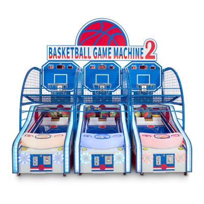 China Arcade Children Basketball Game Machine 2 Players Basketball Arcade Game Machine Street Electronic Basketball Game FV-047 for sale