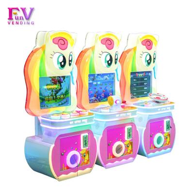 China Metal+acrylic+plastic FunVending Kids Shooting Game Factory Price Amusement Park Infrared Shooting Game Toys Simulation Games for sale