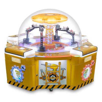 China Entertainment Luxury Kids Toy Excavator II Gift Selling Ball Digging Children Project Coin Operated Professional Game Machine 4-8cm for sale