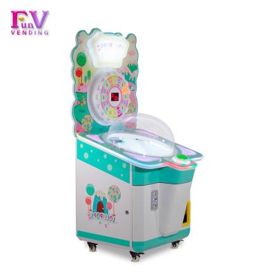 China Coin Operate Candy Vending Skill Claw Sweet Street Crane Prize Gift Games Lollipop Vending Machine II For Kids W755D730H1490mm for sale