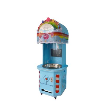 China Electric Game Lobby DIY Shop Marshmallow Machine Pink Marshmallow Machine For Selling Junk Food for sale