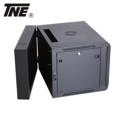 China Assembled Or Disassembled SPCC Double Section Wall Mount Cabinet Server Cabinet 9U for sale