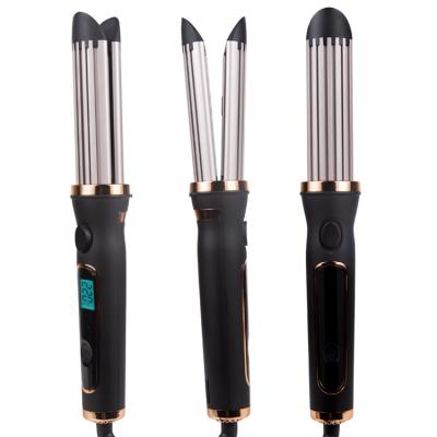 China 2021 New Cold Air Function Hair Curling Irons Cold Wind Ceramic Coating Hair Curler Cold Wind Curling Irons 2 in 1 Flat Iron Hair Straightener for sale