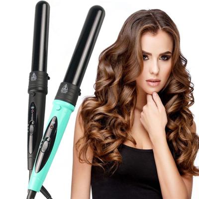 China Interchangeable Hair Curler LED Display Hair Curler 5P Set Wand Barrels Titanium Coating Treatment Interchangeable Hair Curler for sale