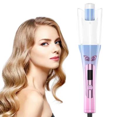 China Ceramic Auto Curling Iron Automatic Hair Curler, Wave Ancient Hair Rollers, Professional LCD Show Wavy Automatic Rotating Hair Curler for sale