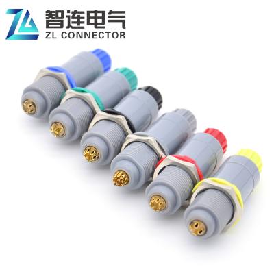 China Medicine/Power Series 1P Compatible Medical Plastic Straight Quick Lock Push-Pull Circular Connector for sale