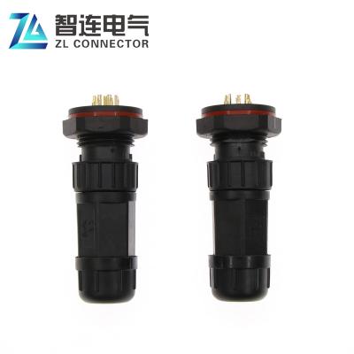 China Automotive manufacturers direct supply M19 waterproof connector male-female high power current manufacturers 16A direct coupling supply for sale