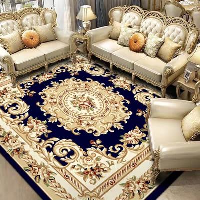 China Turkey Wilton Luxury Modern Machine Made Rugs And Blankets Printed Living Room Home Decorative Blankets Rug for sale