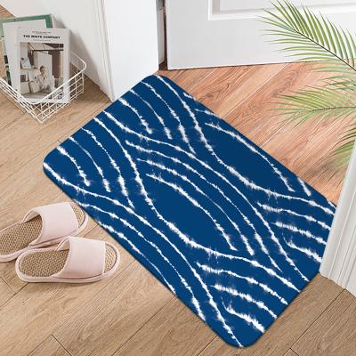 China Washable Custom 3d Entrance Door Mat Or Bathroom Mat For Area Floor Mat for sale