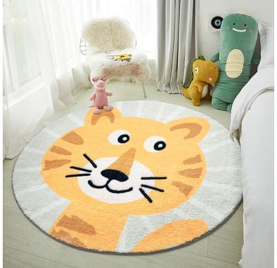 China Amazon FUNNY modern cheap non-slip platform price eco-friendly living room fluffy rug 3d printed rug for sale