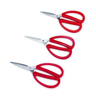 China Modern Hot Selling Colorful Scissors Stainless Steel Professional Office Tailor Scissors With Band for sale