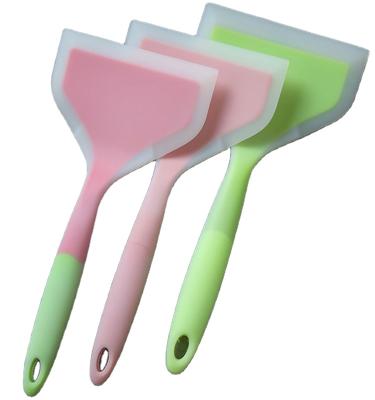 China Kitchen Viable Rubber Utensils Non-Stick Silicone Spatula Heat Resistant Set for sale