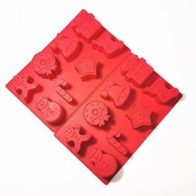 China Sustainable Dinosaur Shape Chocolate Silicone Mold Fondant Tool Ice Cube Tray Candy Truffle for sale