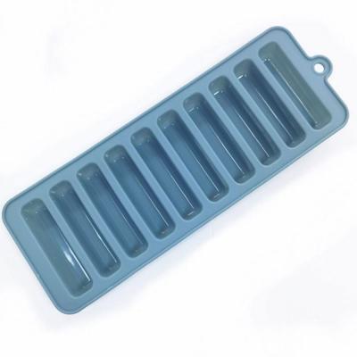 China Sustainable Silicone Ice Cream Popsicle Mold Custom Reusable Taste Food Grade Ice Cream Mold for sale