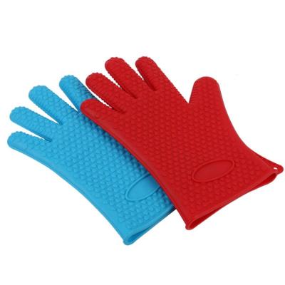 China Top Quality Oven Mitts Minimalist BBQ Heat Resistant Grill Cooking Silicone Mitt for sale