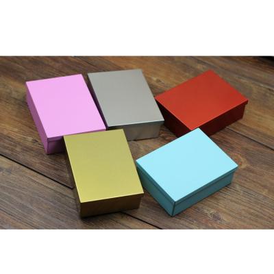 China Food Rectangle Small Metal Storage Box Bulk Gift Packaging Tin Jewelry Box for sale