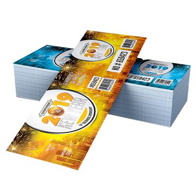 China Label Sticker Specialized Suppliers Voucher Cash Voucher Admission Entrance Entrance Thermal Printed Paper Tickets for sale