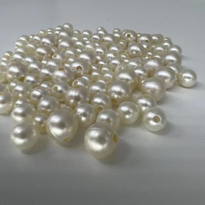 China Jewelry Making Whole Sale ABS Plastic All Size Pearl Beads With Holes for sale